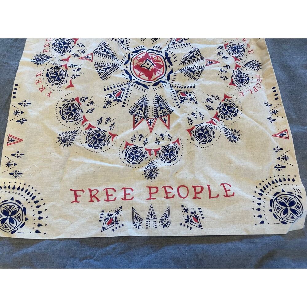 Free People Large 19” Drawstring Boho Dust Bag
